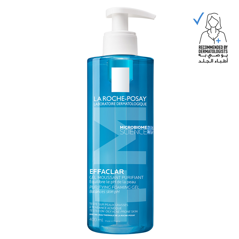 La Roche-Posay Effaclar Acne Foaming Cleansing Gel for Oily and Acne Prone Skin 400ml