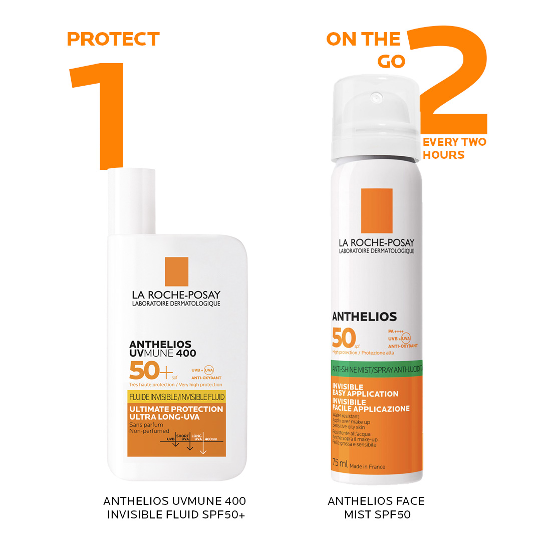 La Roche-Posay Anthelios Invisible Sunscreen Face Mist SPF50 For All Skin Types 75ml - Image 3