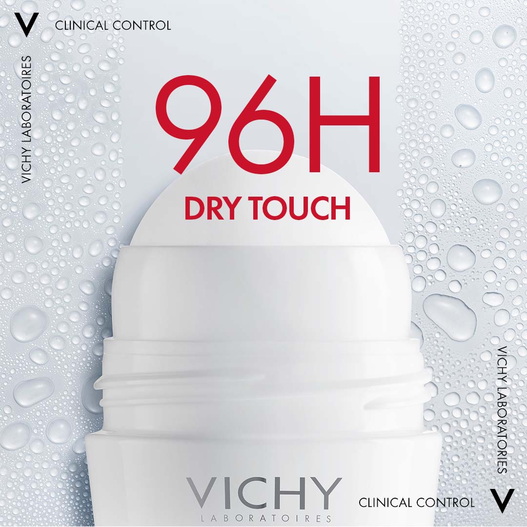 Vichy 96 Hour Clinical Control Deodorant for Women 50ml - Image 4