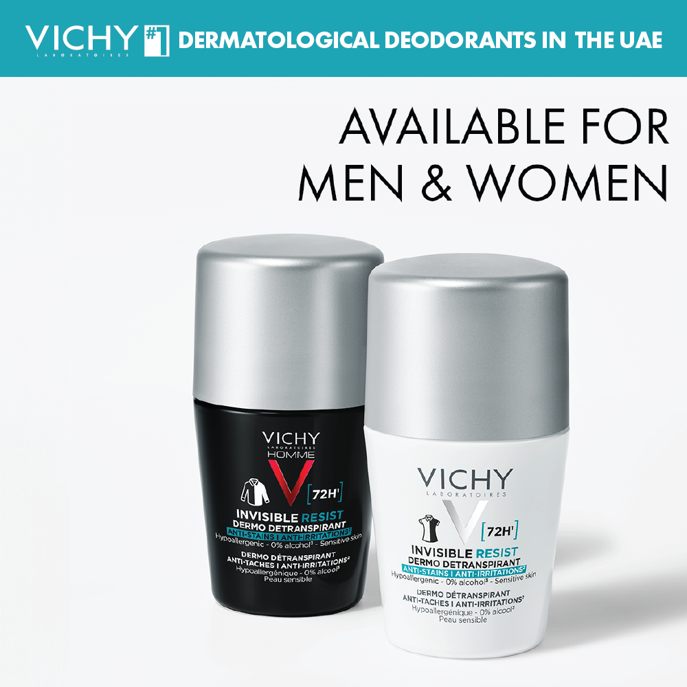 Vichy 72 Hours Invisible Resist Deodorant for Men 50ml - Image 5