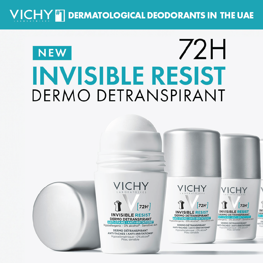 Vichy 72 Hours Invisible Resist Deodorant for Women 50ml - Image 2