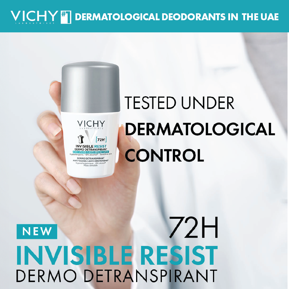Vichy 72 Hours Invisible Resist Deodorant for Women 50ml - Image 5